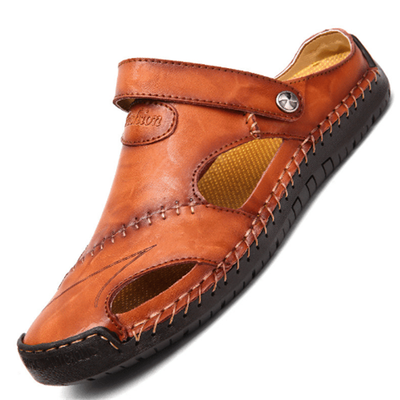 Orthopedic Leather Men's Sandals