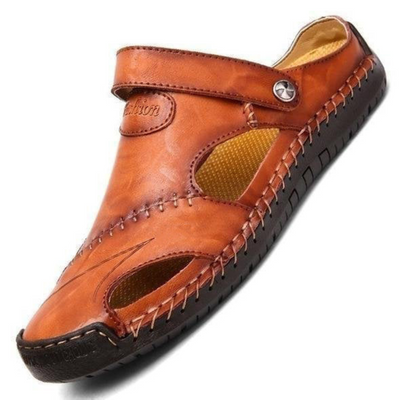 Orthopedic Leather Men's Sandals