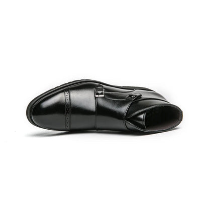 Double Monk Strap Boots